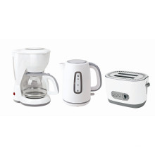 Pão Maker Set com chaleira, torradeira e cafeteira